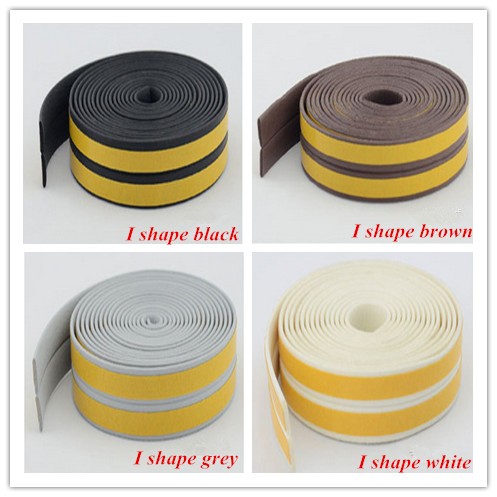 D/P/E/I shape self-adhesive rubber seal strip